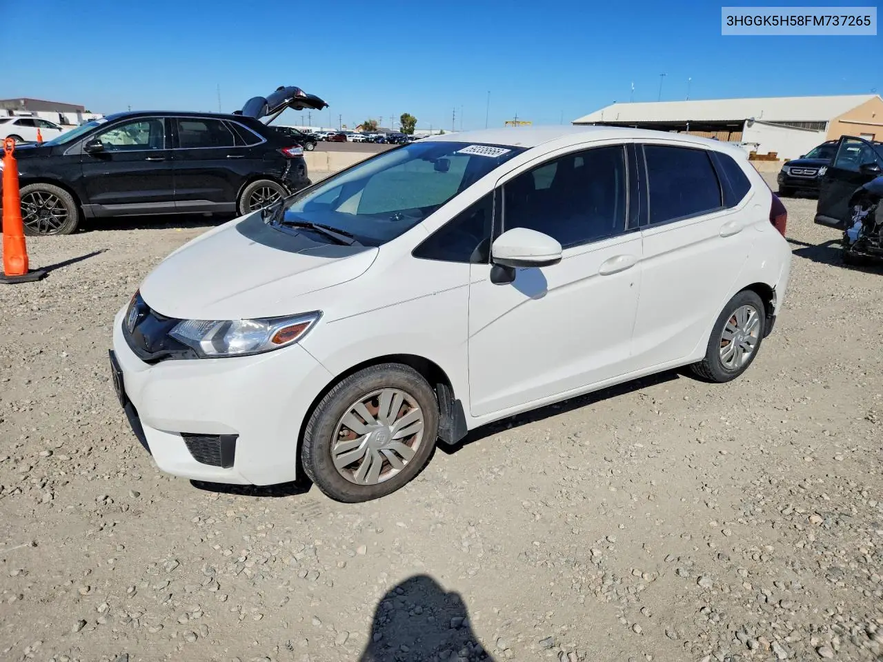 HONDA FIT 2015, VIN 3HGGK5H58FM737265