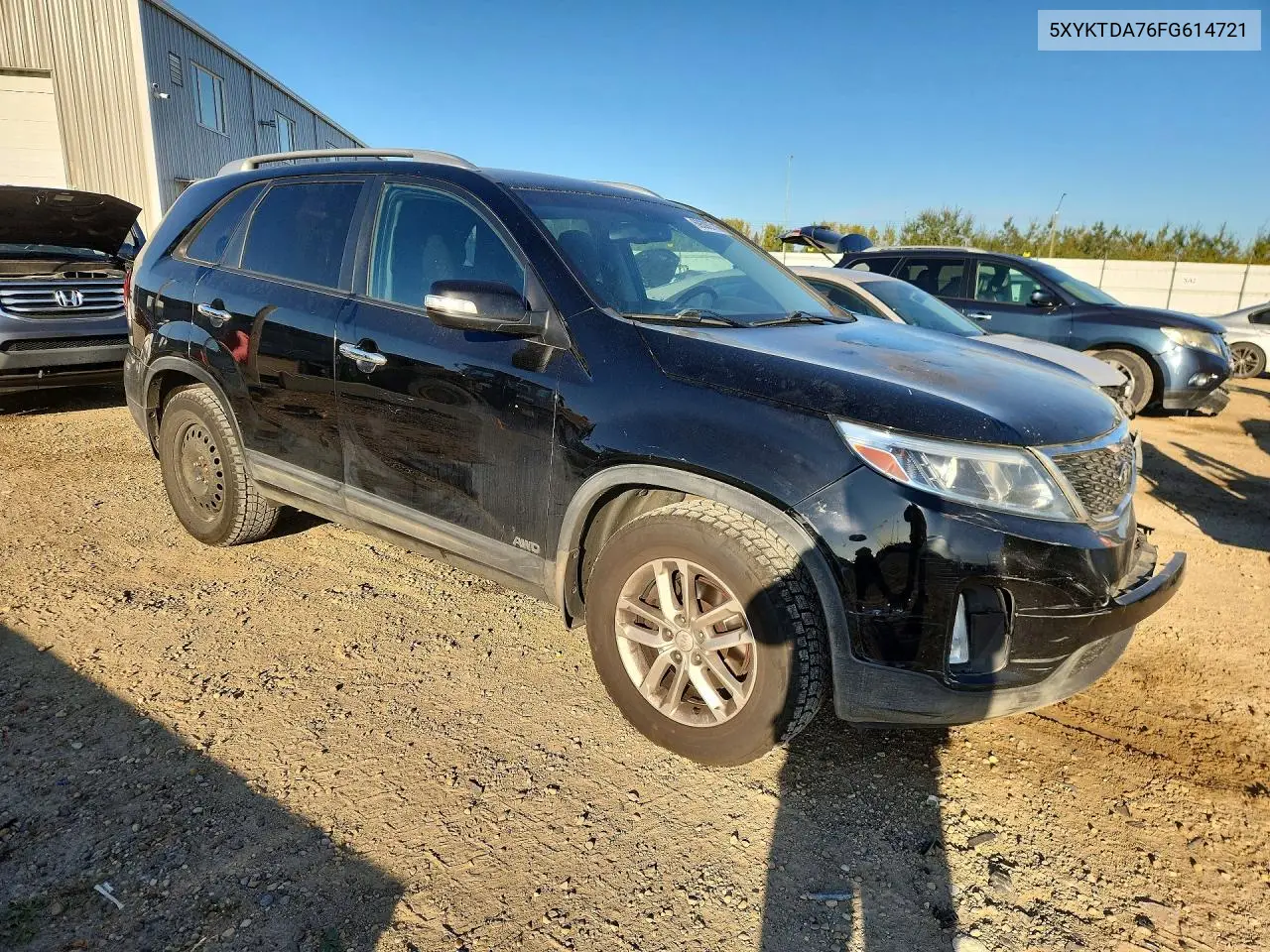 2015 KIA SORENTO VIN 5XYKTDA76FG614721 — фото 4