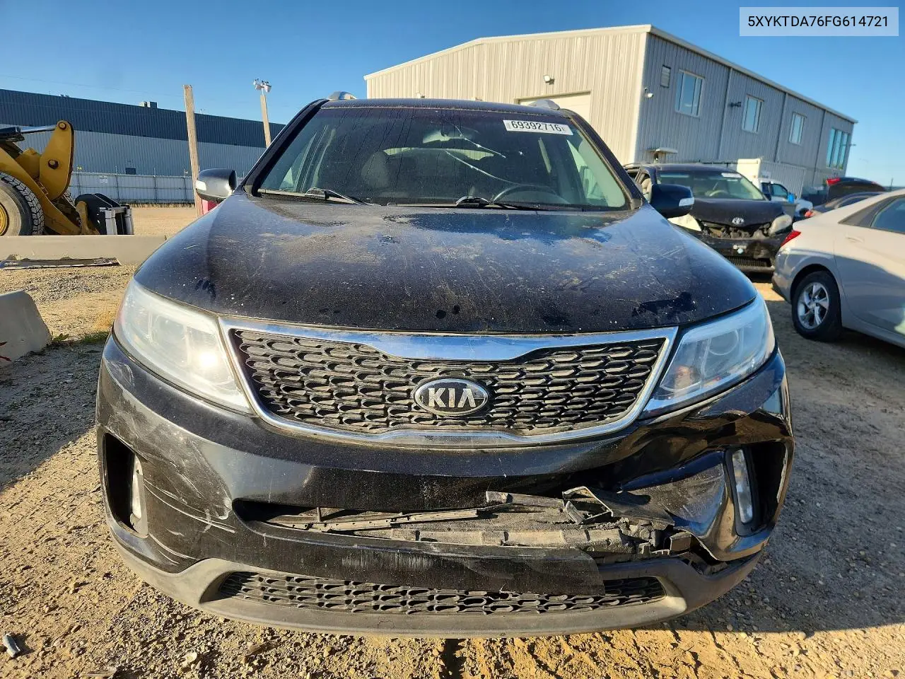 2015 KIA SORENTO VIN 5XYKTDA76FG614721 — фото 5