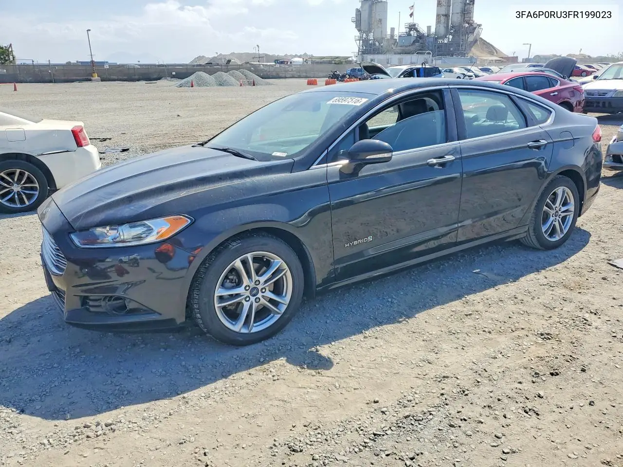 FORD FUSION 2015, VIN 3FA6P0RU3FR199023