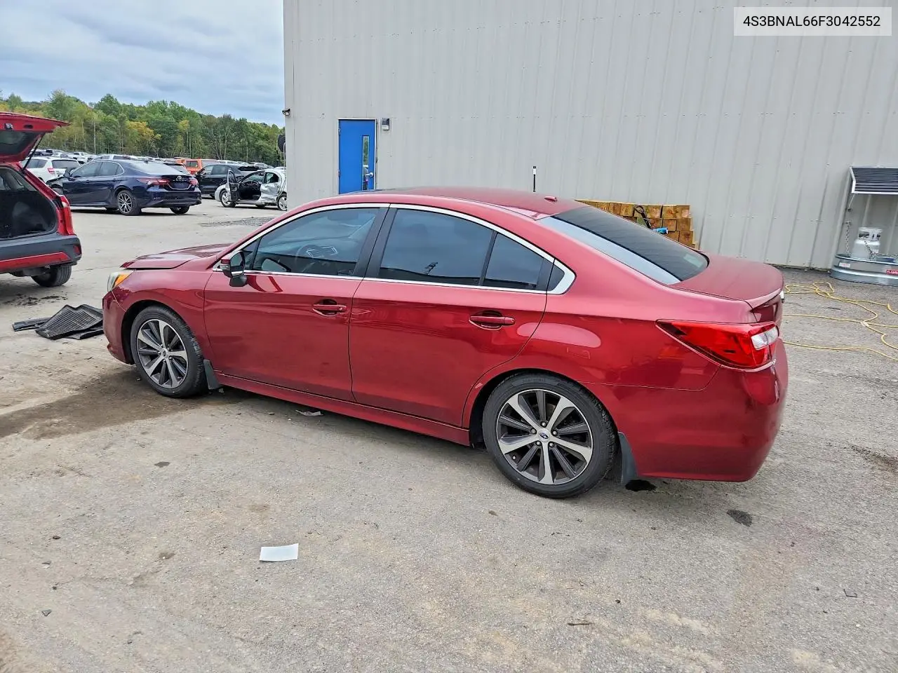 2015 SUBARU LEGACY VIN 4S3BNAL66F3042552 — фото 2