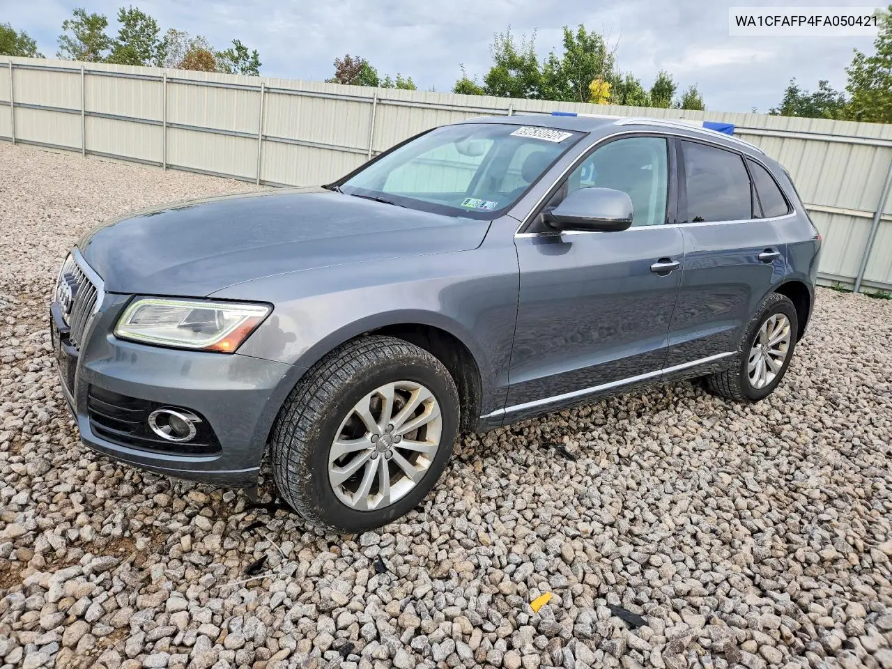 AUDI Q5 2015, VIN WA1CFAFP4FA050421