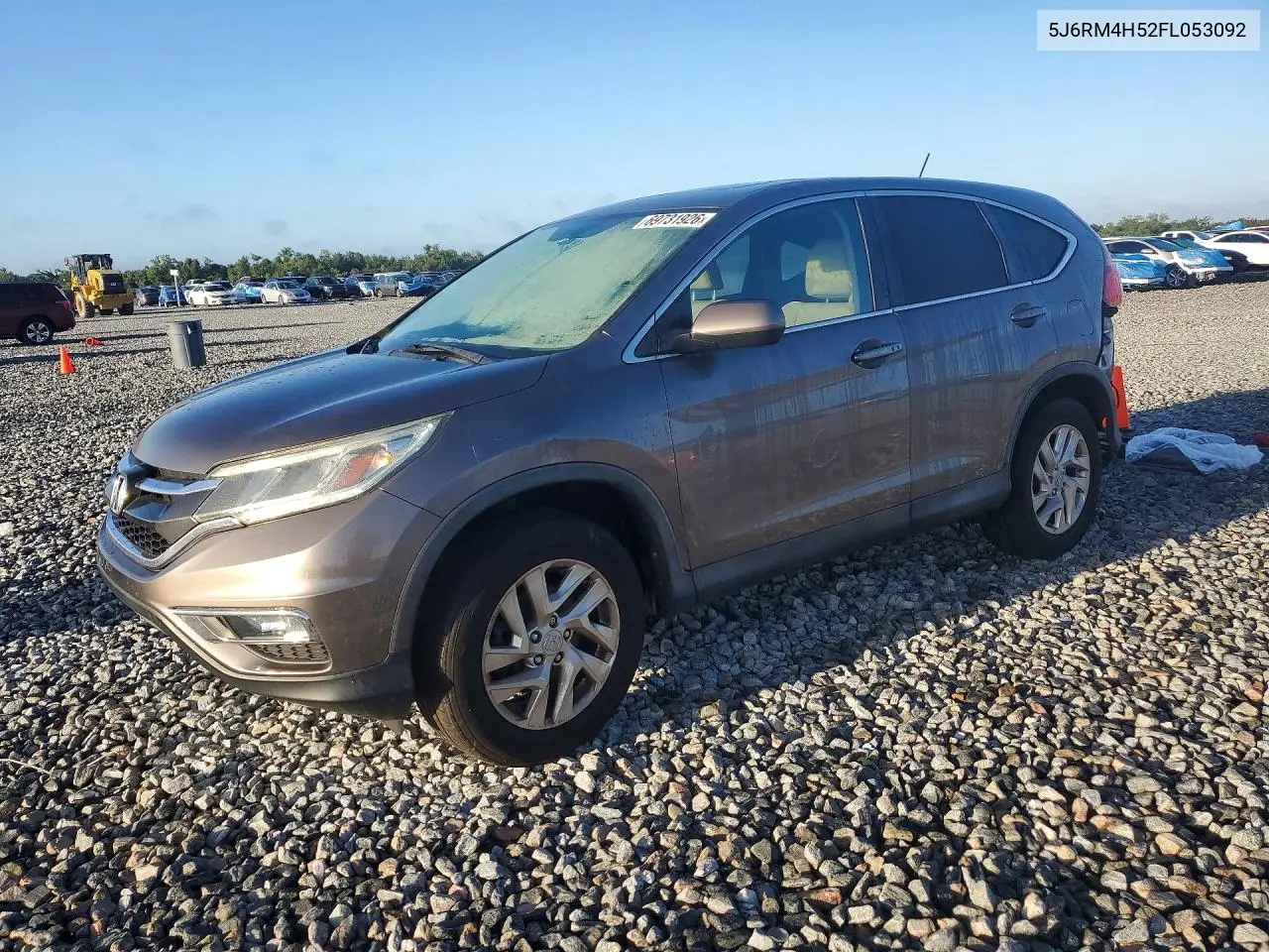 HONDA CR-V 2015, VIN 5J6RM4H52FL053092