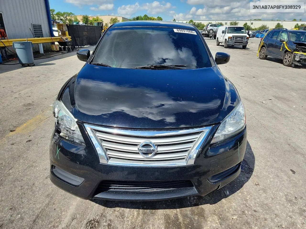 2015 NISSAN SENTRA VIN 3N1AB7AP8FY338329 — фото 5