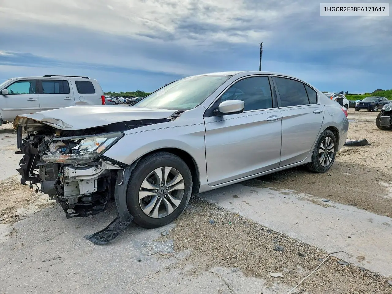 HONDA ACCORD 2015, VIN 1HGCR2F38FA171647