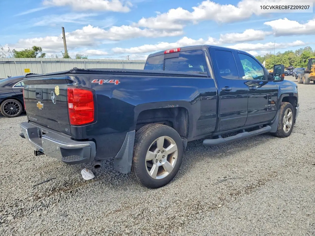2015 CHEVROLET SILVERADO VIN 1GCVKREC8FZ209207 — фото 3