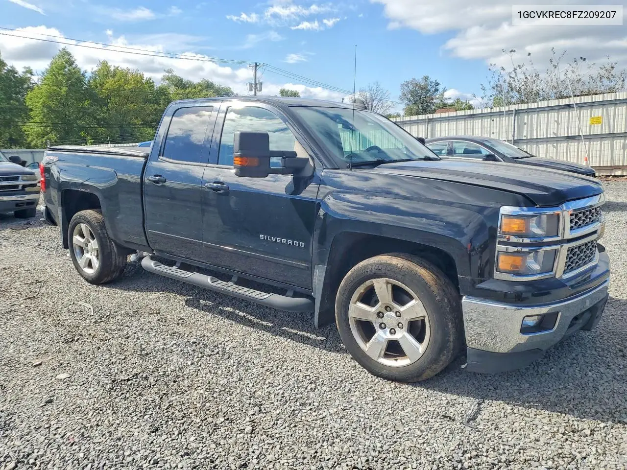 2015 CHEVROLET SILVERADO VIN 1GCVKREC8FZ209207 — фото 4
