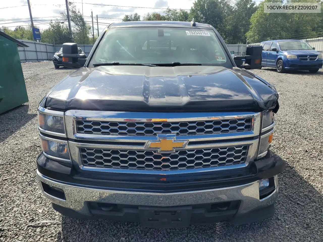 2015 CHEVROLET SILVERADO VIN 1GCVKREC8FZ209207 — фото 5