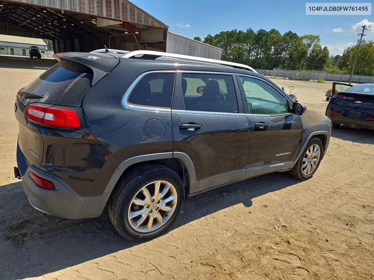 2015 JEEP CHEROKEE VIN 1C4PJLDB0FW761495 — фото 3