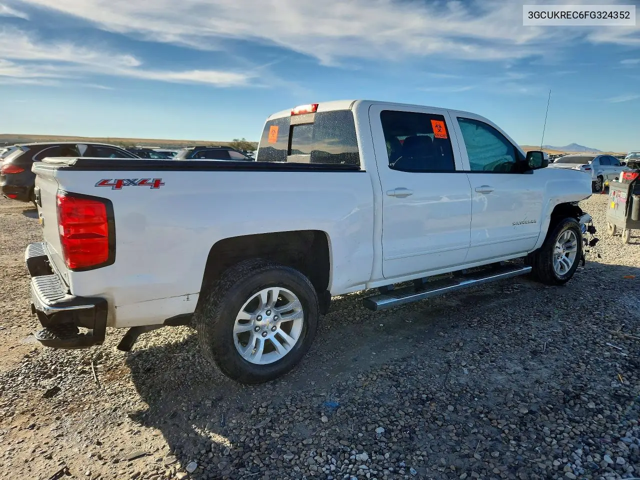 2015 CHEVROLET SILVERADO VIN 3GCUKREC6FG324352 — фото 3