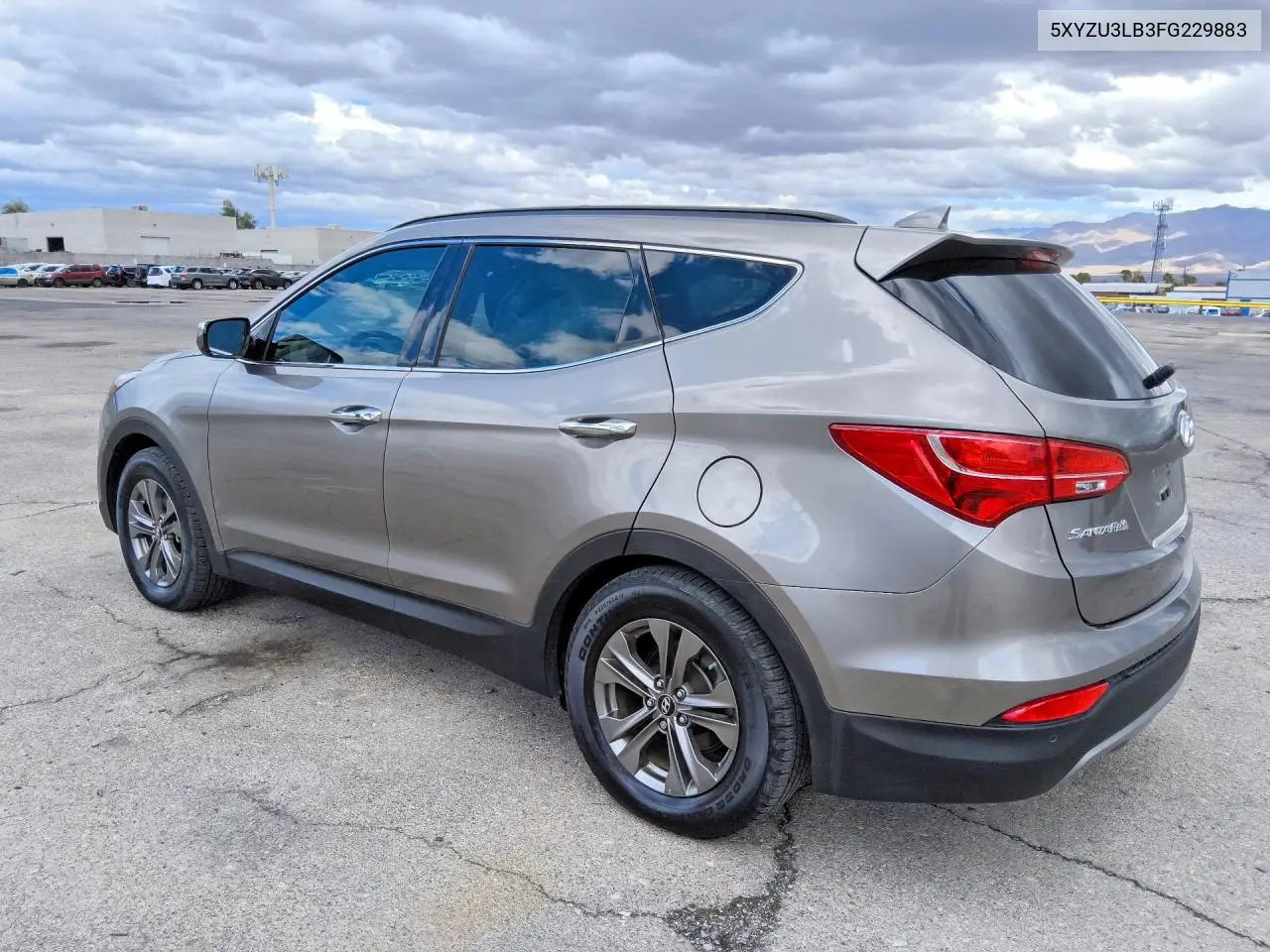 2015 HYUNDAI SANTA FE VIN 5XYZU3LB3FG229883 — фото 5
