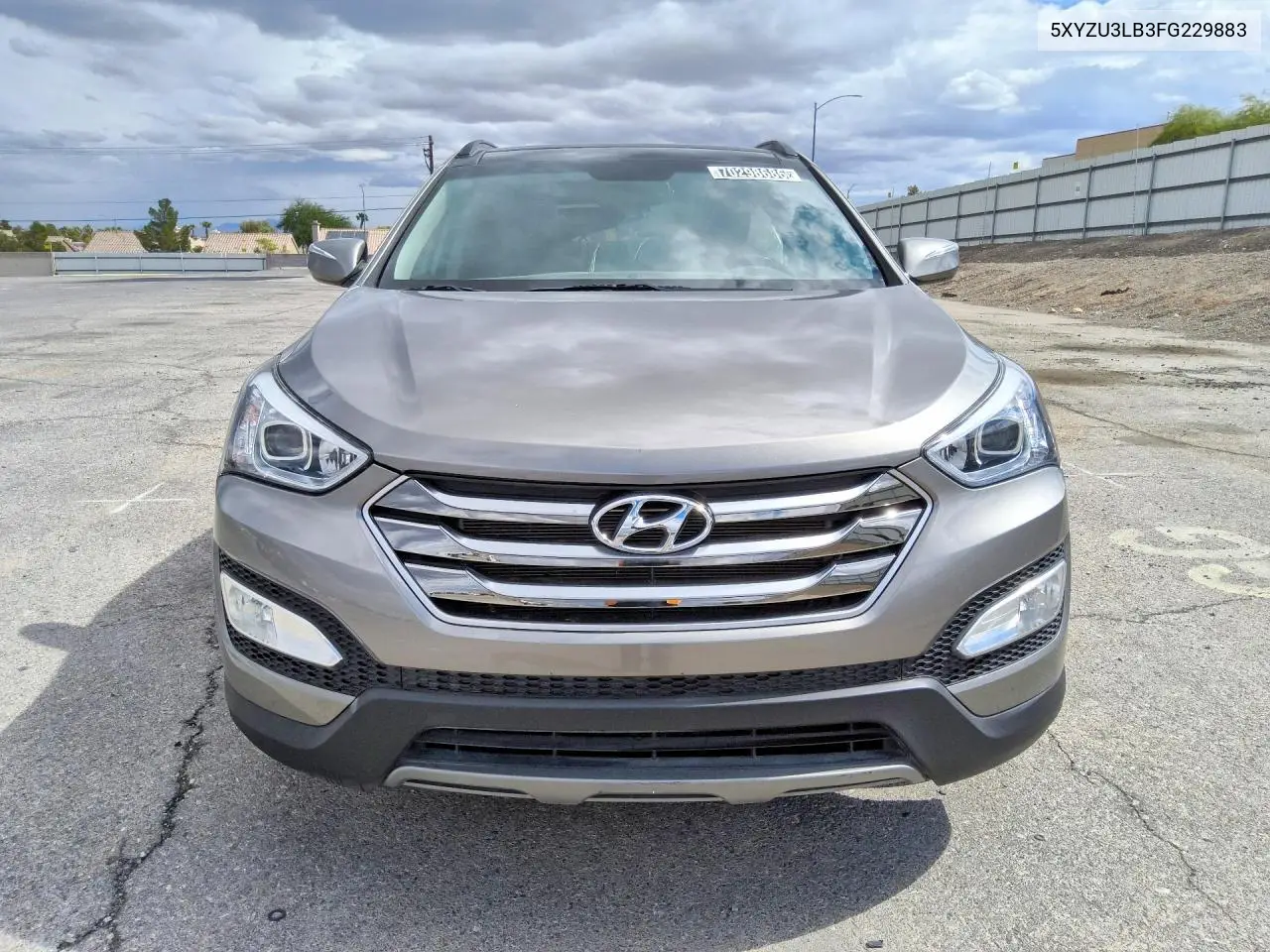 2015 HYUNDAI SANTA FE VIN 5XYZU3LB3FG229883 — фото 2