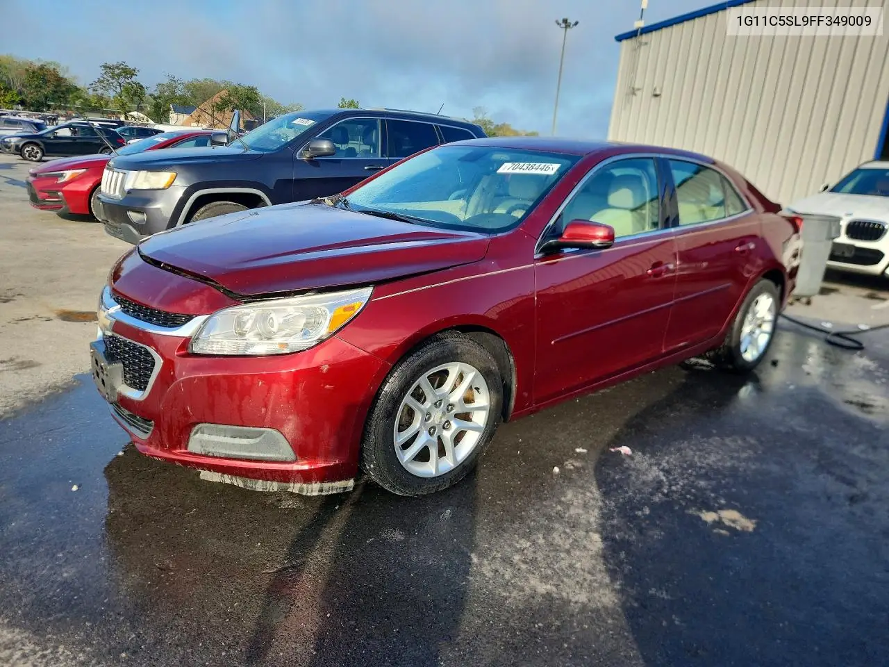 CHEVROLET MALIBU 2015, VIN 1G11C5SL9FF349009