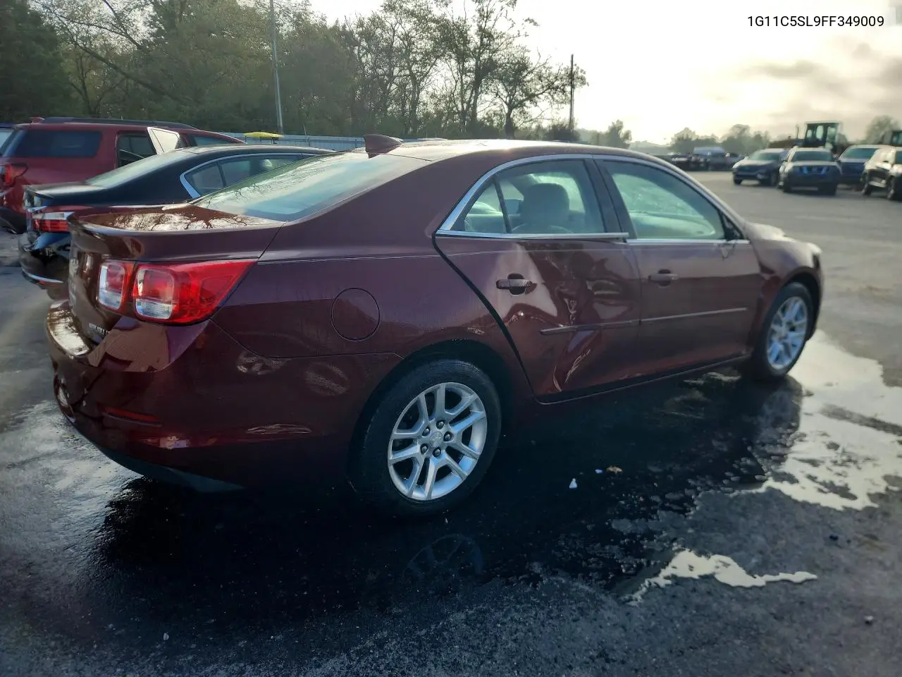 2015 CHEVROLET MALIBU VIN 1G11C5SL9FF349009 — фото 3