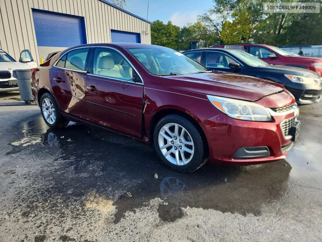 2015 CHEVROLET MALIBU VIN 1G11C5SL9FF349009 — фото 4