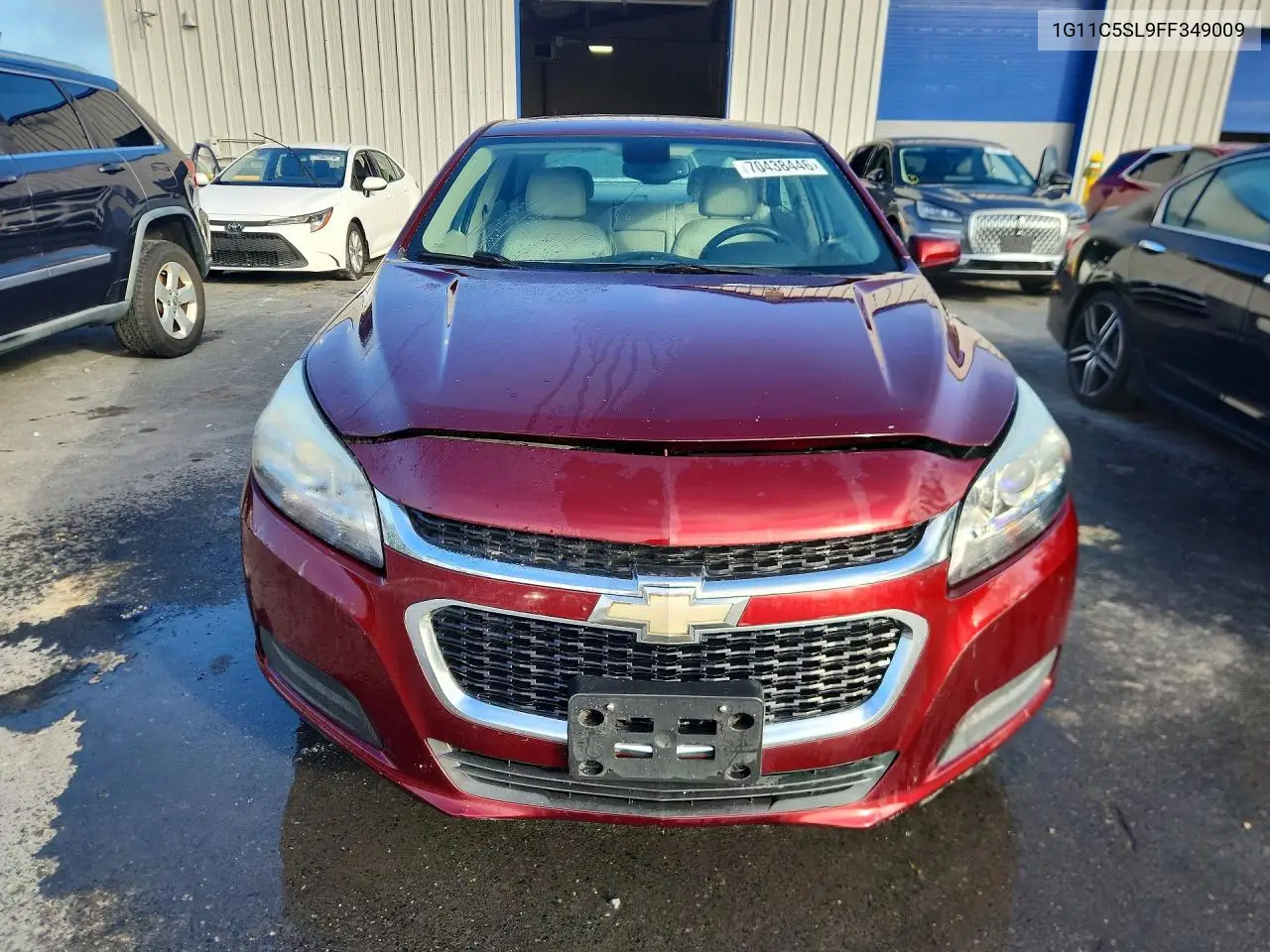 2015 CHEVROLET MALIBU VIN 1G11C5SL9FF349009 — фото 5
