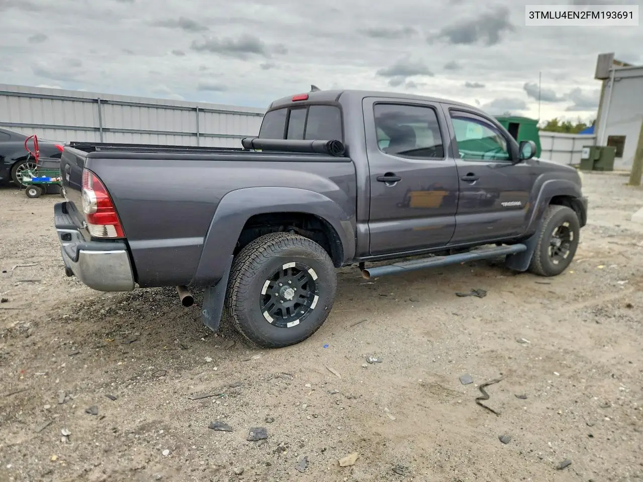 2015 TOYOTA TACOMA VIN 3TMLU4EN2FM193691 — фото 3