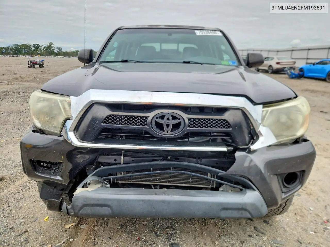 2015 TOYOTA TACOMA VIN 3TMLU4EN2FM193691 — фото 5