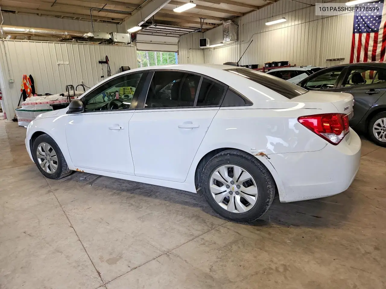 2015 CHEVROLET CRUZE VIN 1G1PA5SH3F7178599 — фото 2