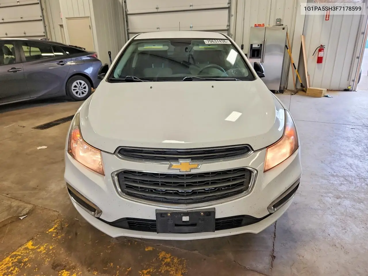 2015 CHEVROLET CRUZE VIN 1G1PA5SH3F7178599 — фото 5