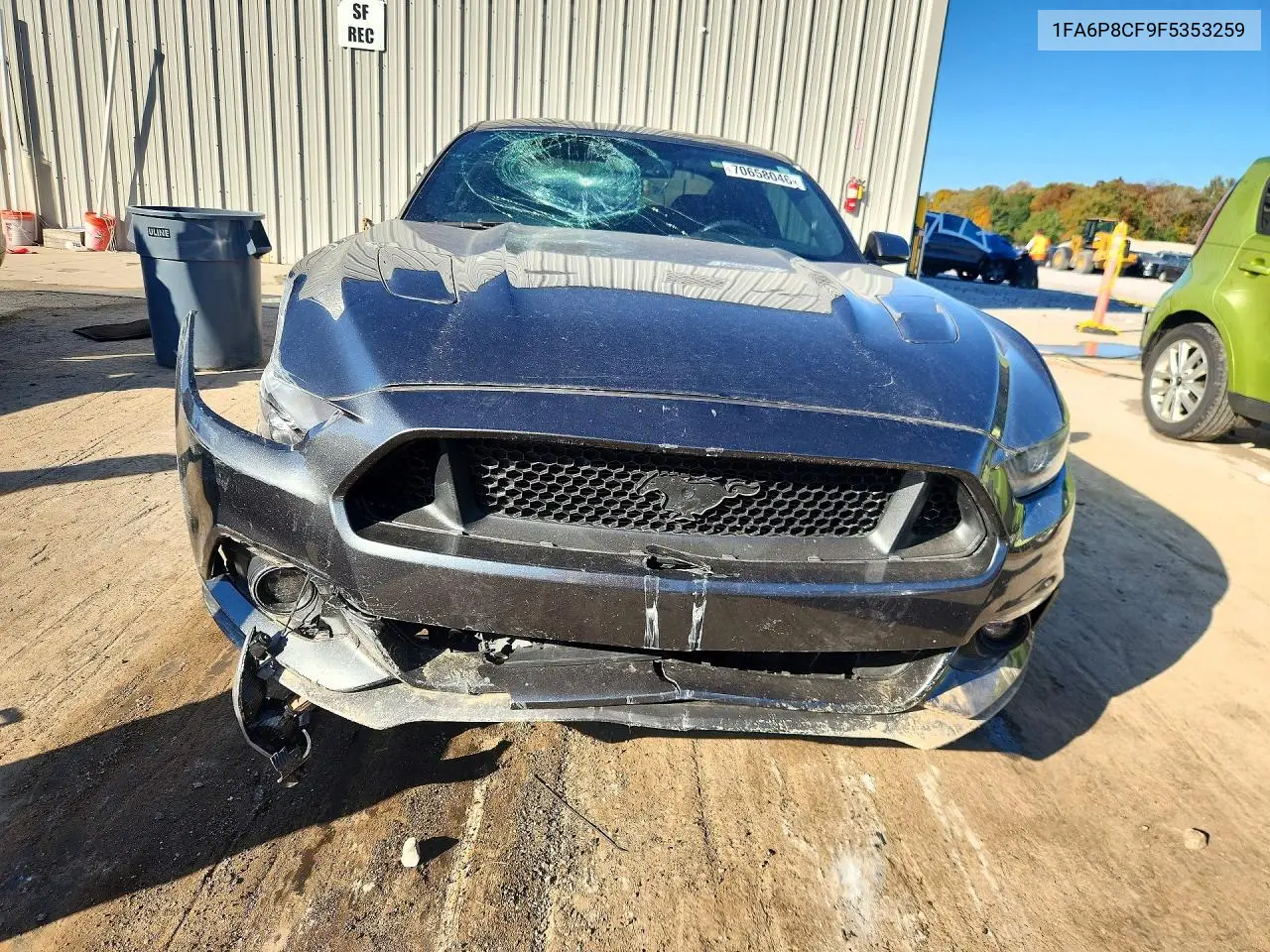 2015 FORD MUSTANG VIN 1FA6P8CF9F5353259 — фото 5