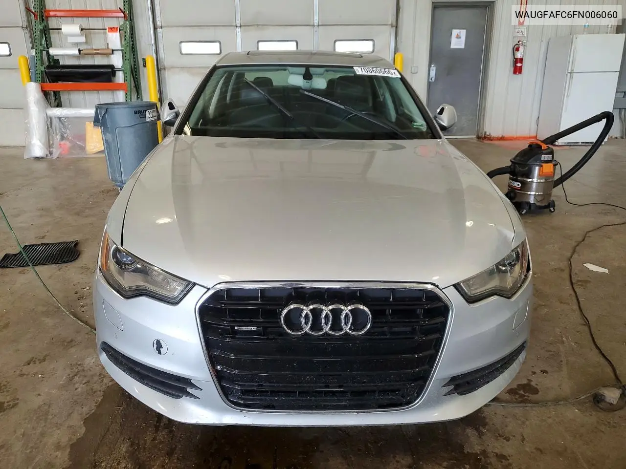 2015 AUDI A6 VIN WAUGFAFC6FN006060 — фото 5