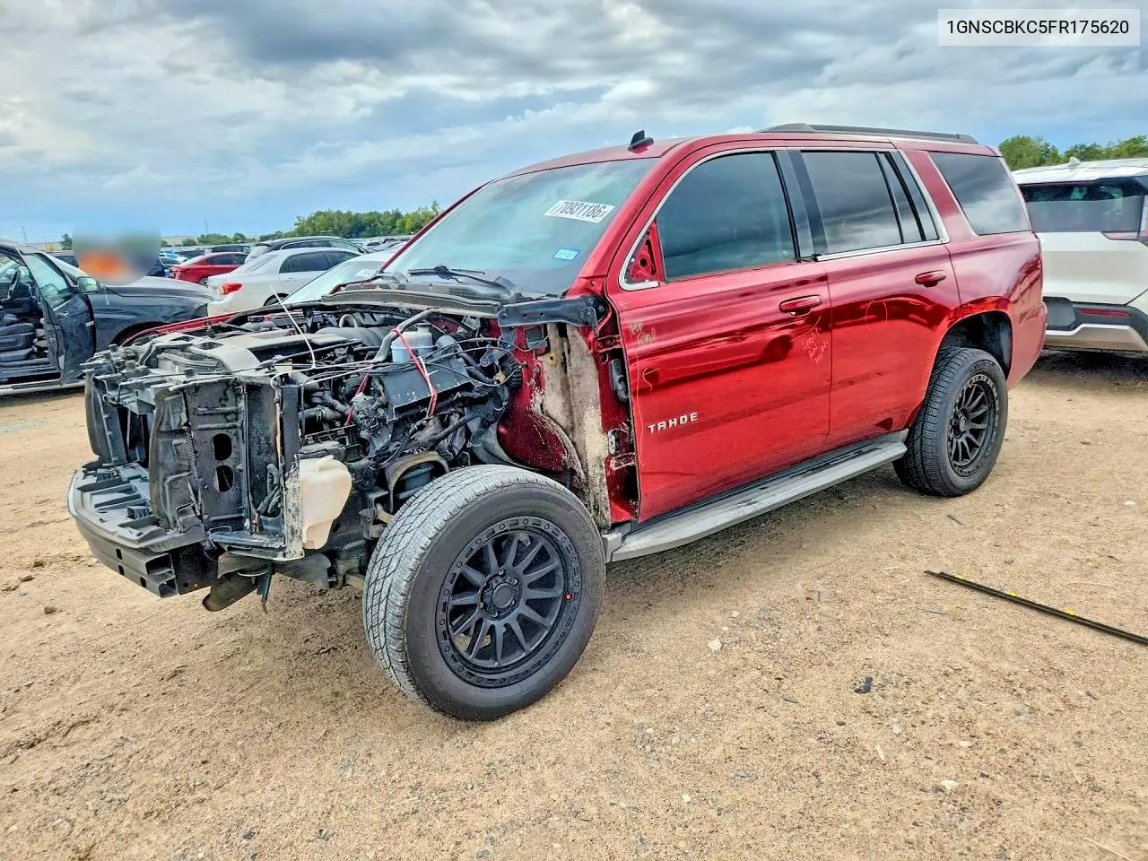 CHEVROLET TAHOE 2015, VIN 1GNSCBKC5FR175620