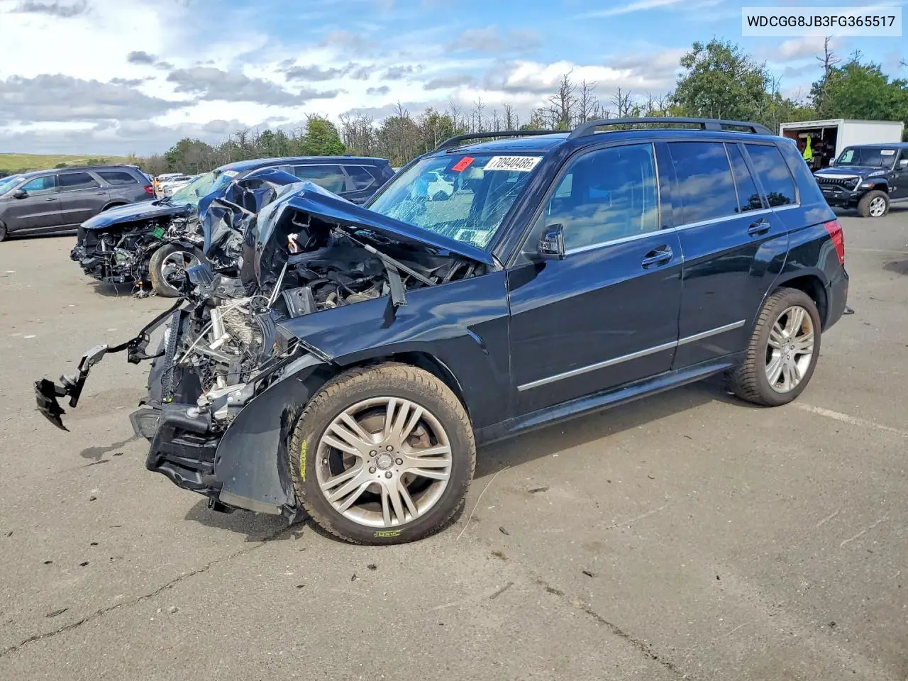 MERCEDES GLK-KLASSE 2015, VIN WDCGG8JB3FG365517