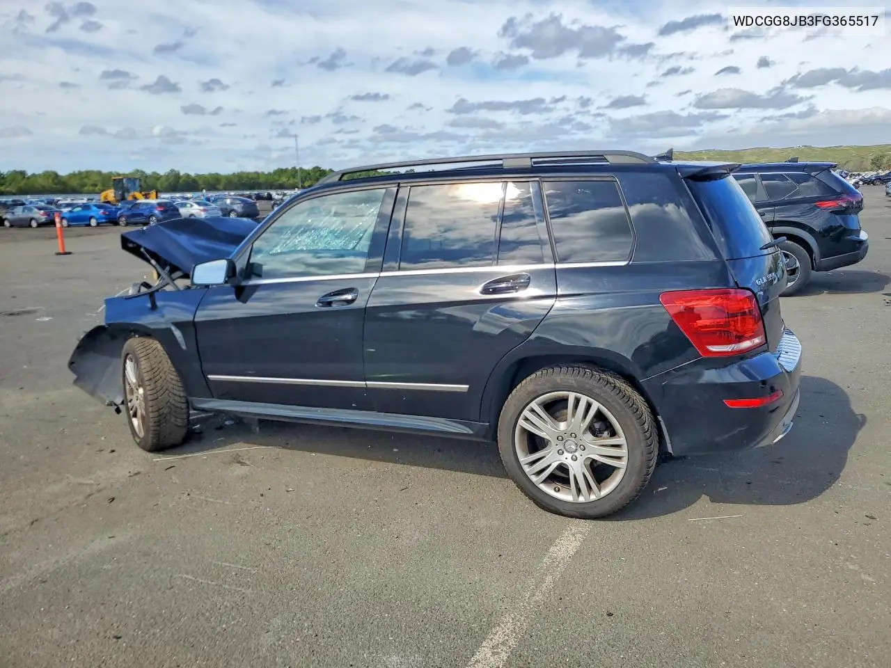 2015 MERCEDES GLK-KLASSE VIN WDCGG8JB3FG365517 — фото 2