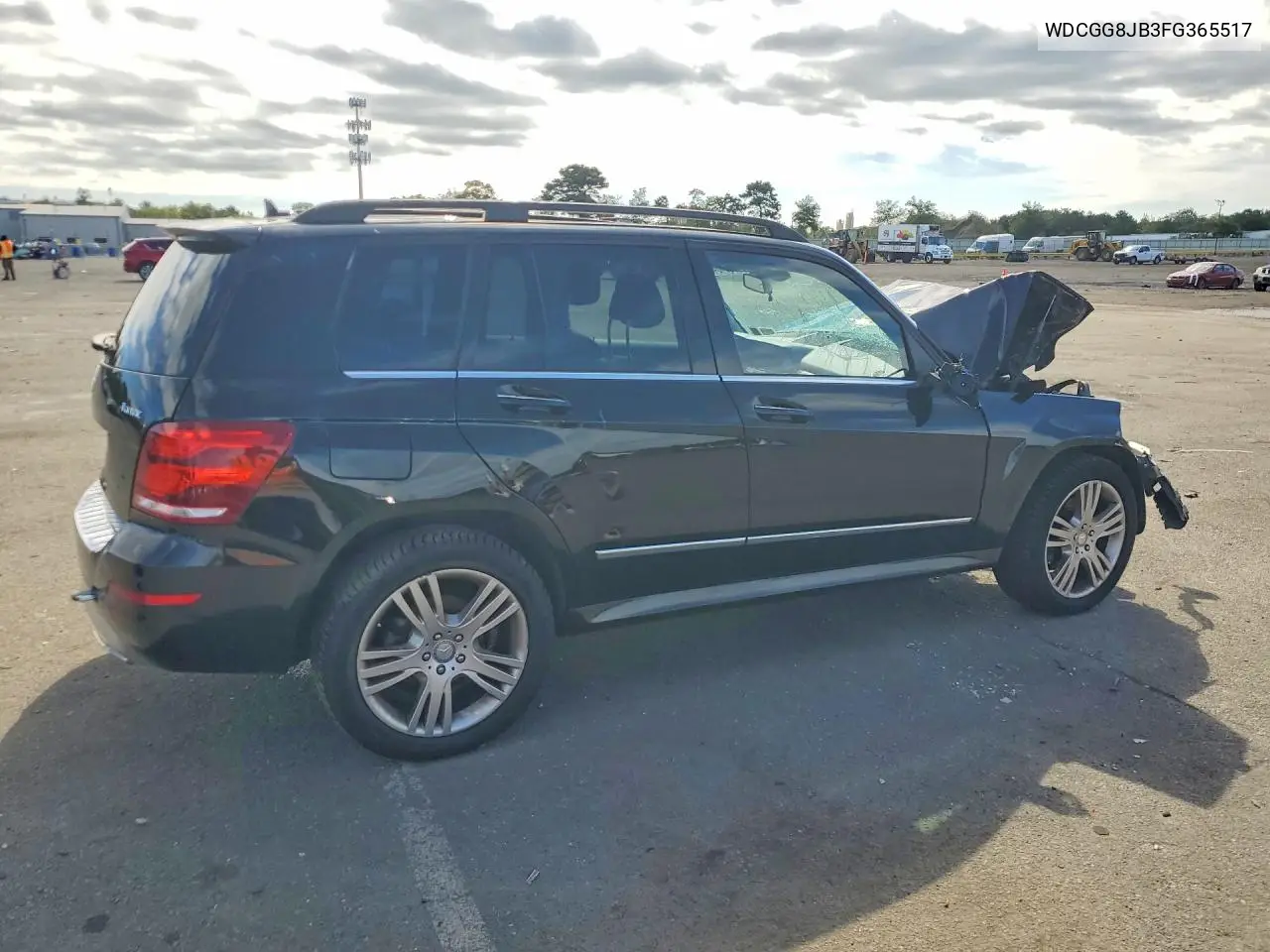 2015 MERCEDES GLK-KLASSE VIN WDCGG8JB3FG365517 — фото 3