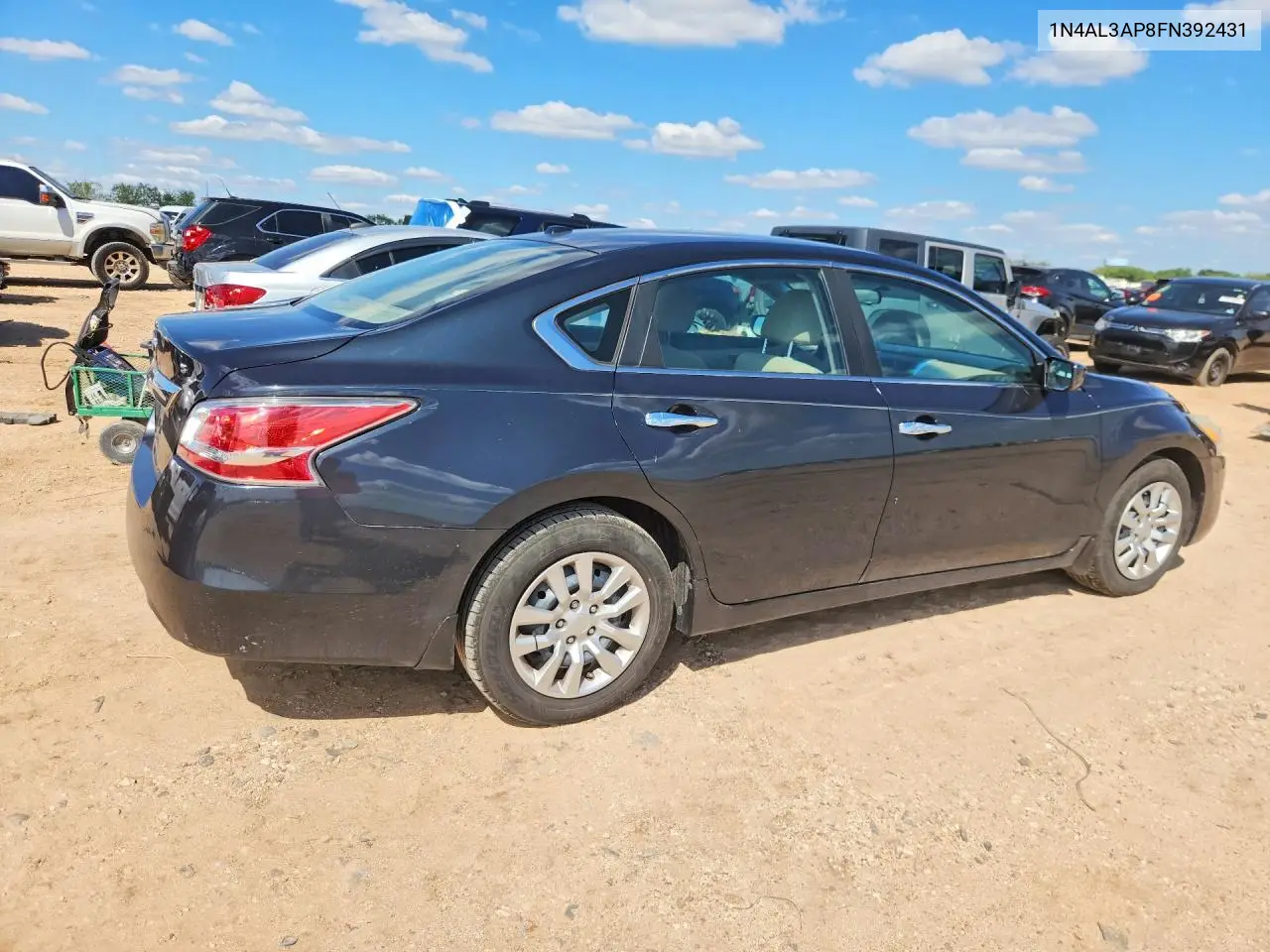 2015 NISSAN ALTIMA VIN 1N4AL3AP8FN392431 — фото 3