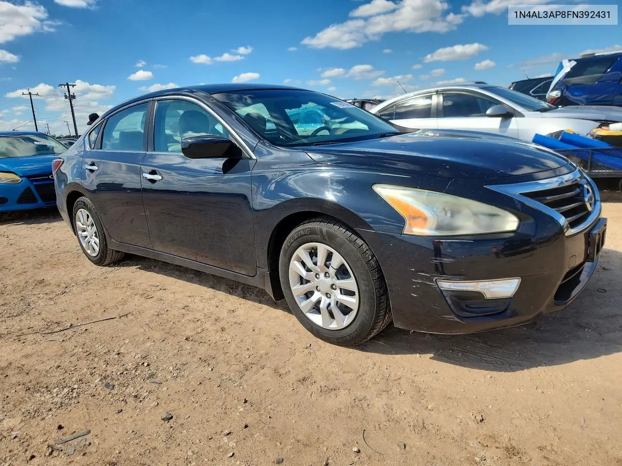 2015 NISSAN ALTIMA VIN 1N4AL3AP8FN392431 — фото 4