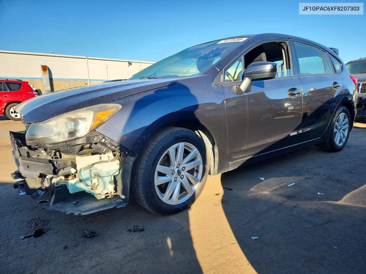 SUBARU IMPREZA 2015, VIN JF1GPAC6XF8207303