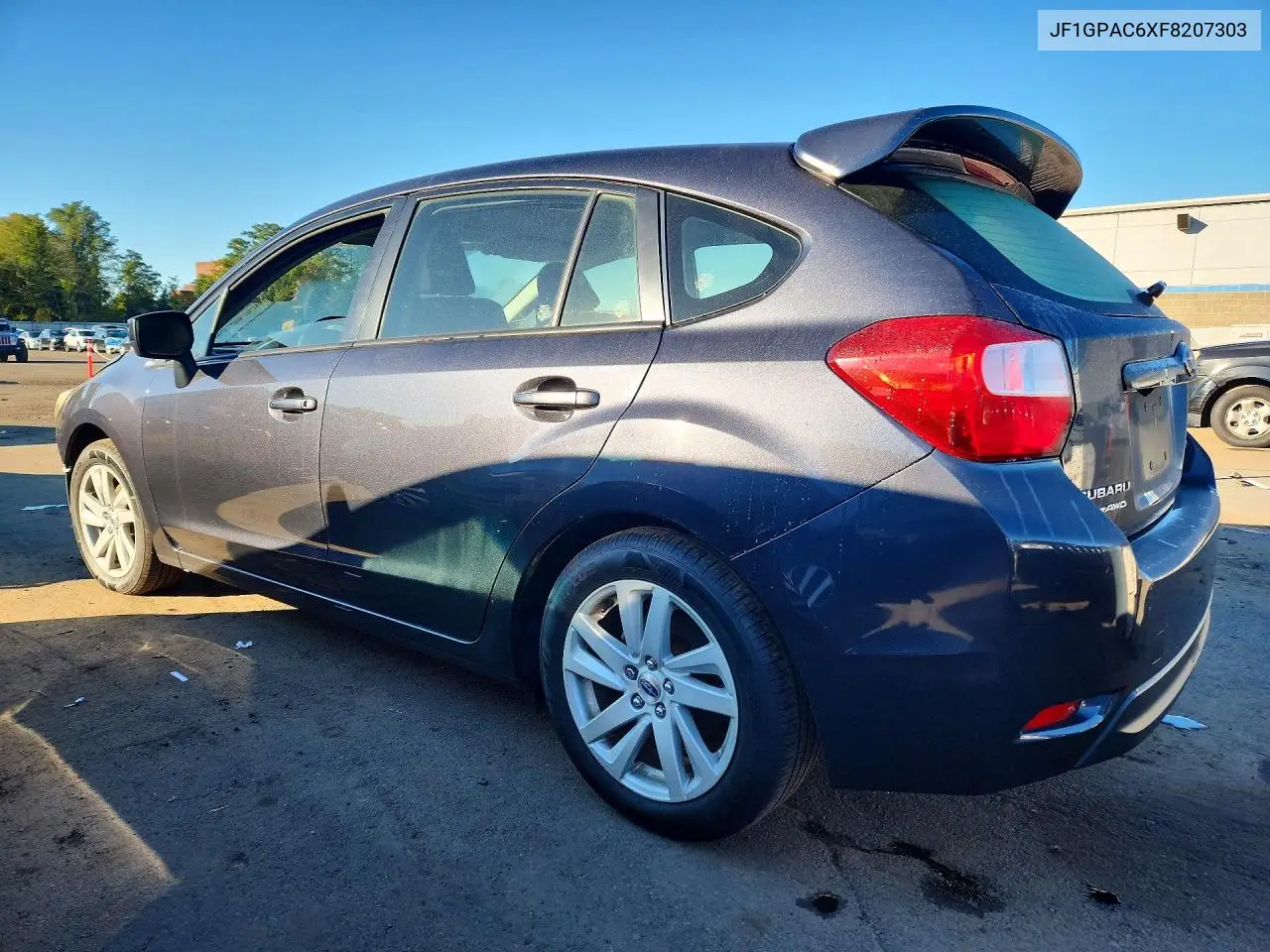 2015 SUBARU IMPREZA VIN JF1GPAC6XF8207303 — фото 2