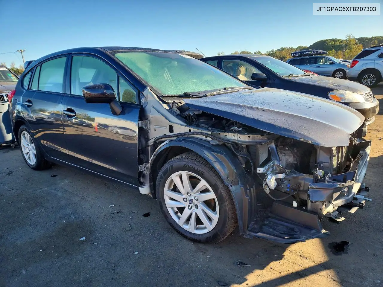 2015 SUBARU IMPREZA VIN JF1GPAC6XF8207303 — фото 4