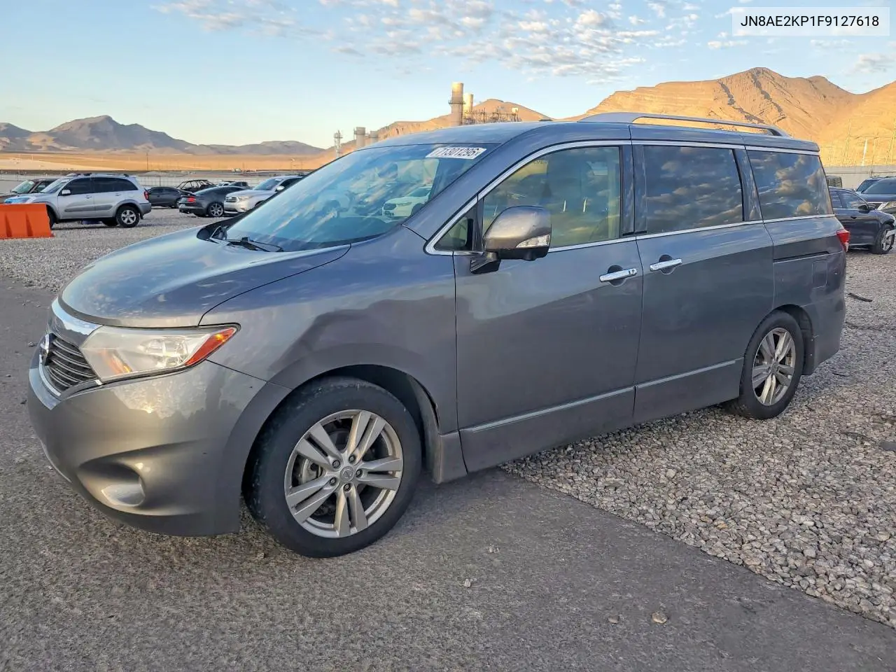 NISSAN QUEST 2015, VIN JN8AE2KP1F9127618