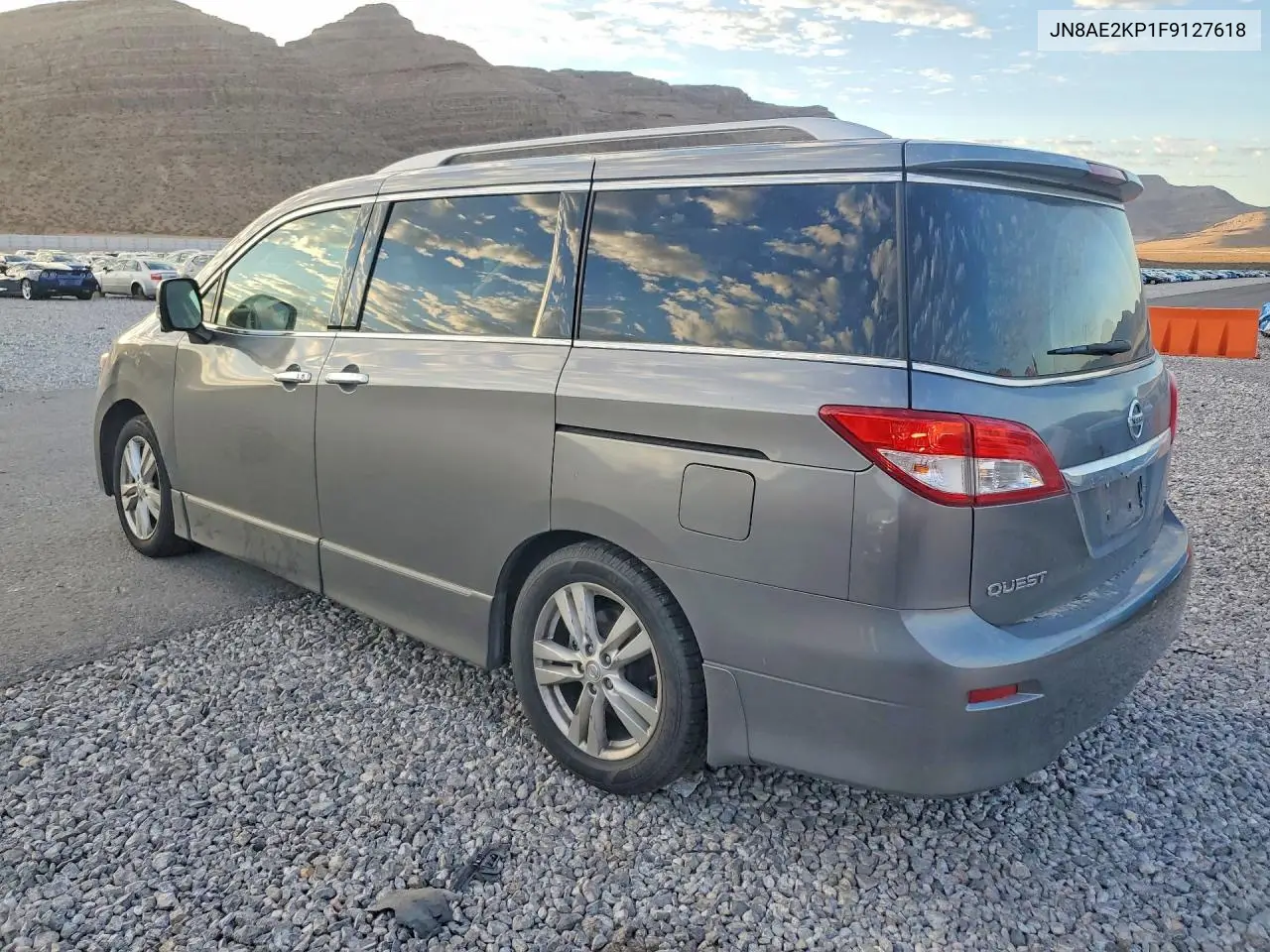 2015 NISSAN QUEST VIN JN8AE2KP1F9127618 — фото 2