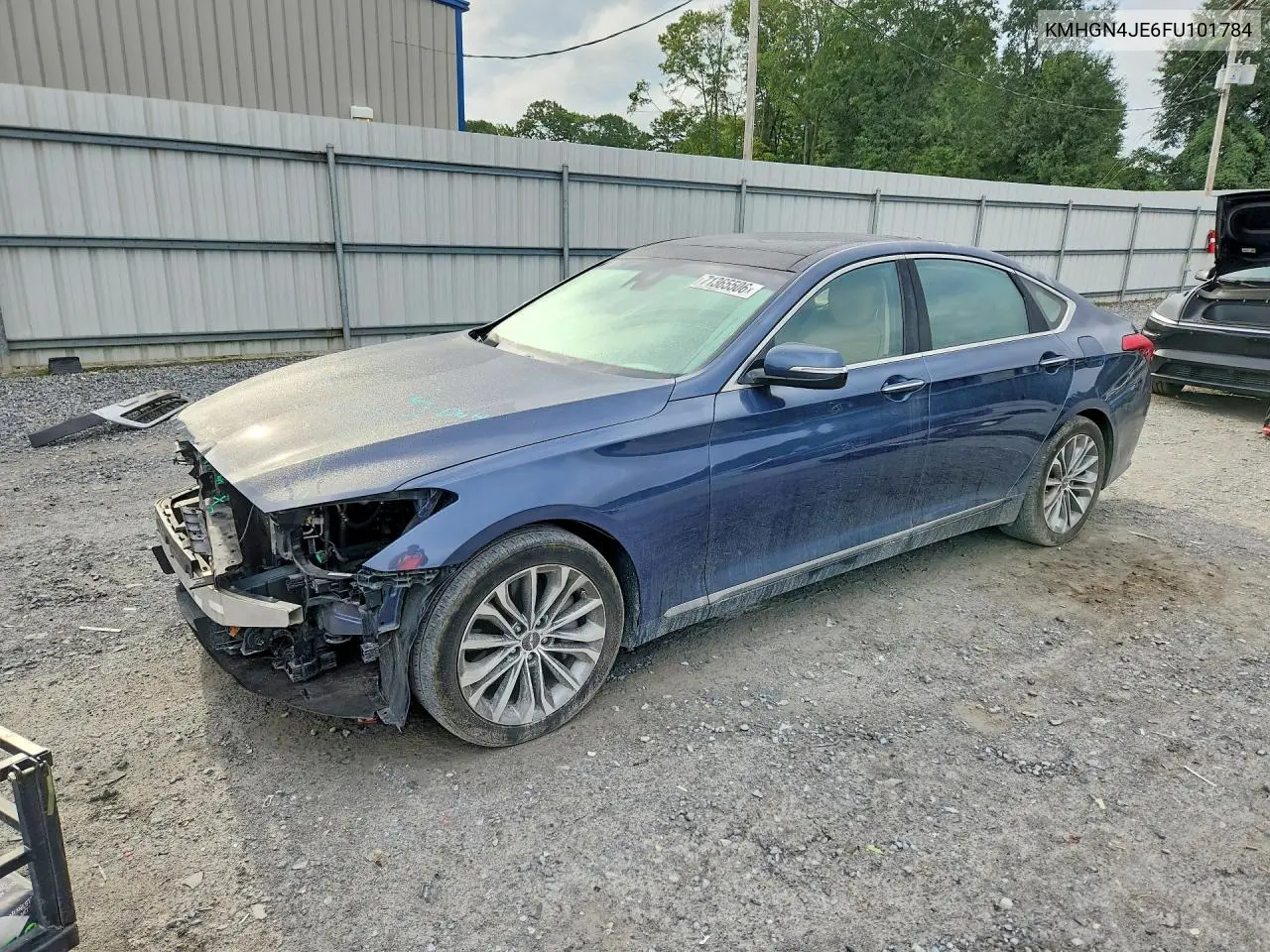 HYUNDAI GENESIS 2015, VIN KMHGN4JE6FU101784