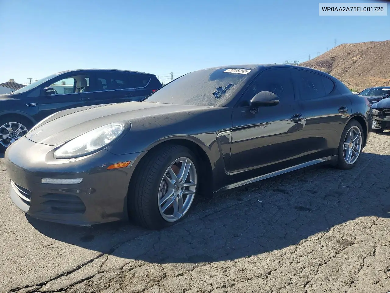 PORSCHE PANAMERA 2015, VIN WP0AA2A75FL001726