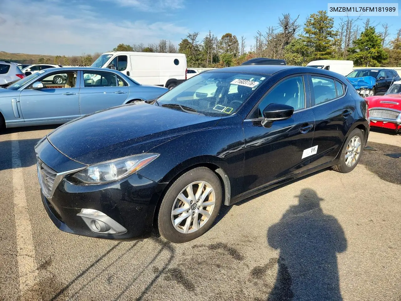 MAZDA 3 2015, VIN 3MZBM1L76FM181989