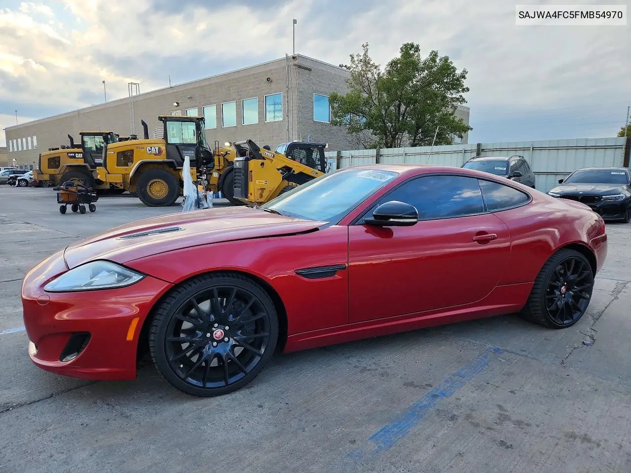 JAGUAR XKR 2015, VIN SAJWA4FC5FMB54970