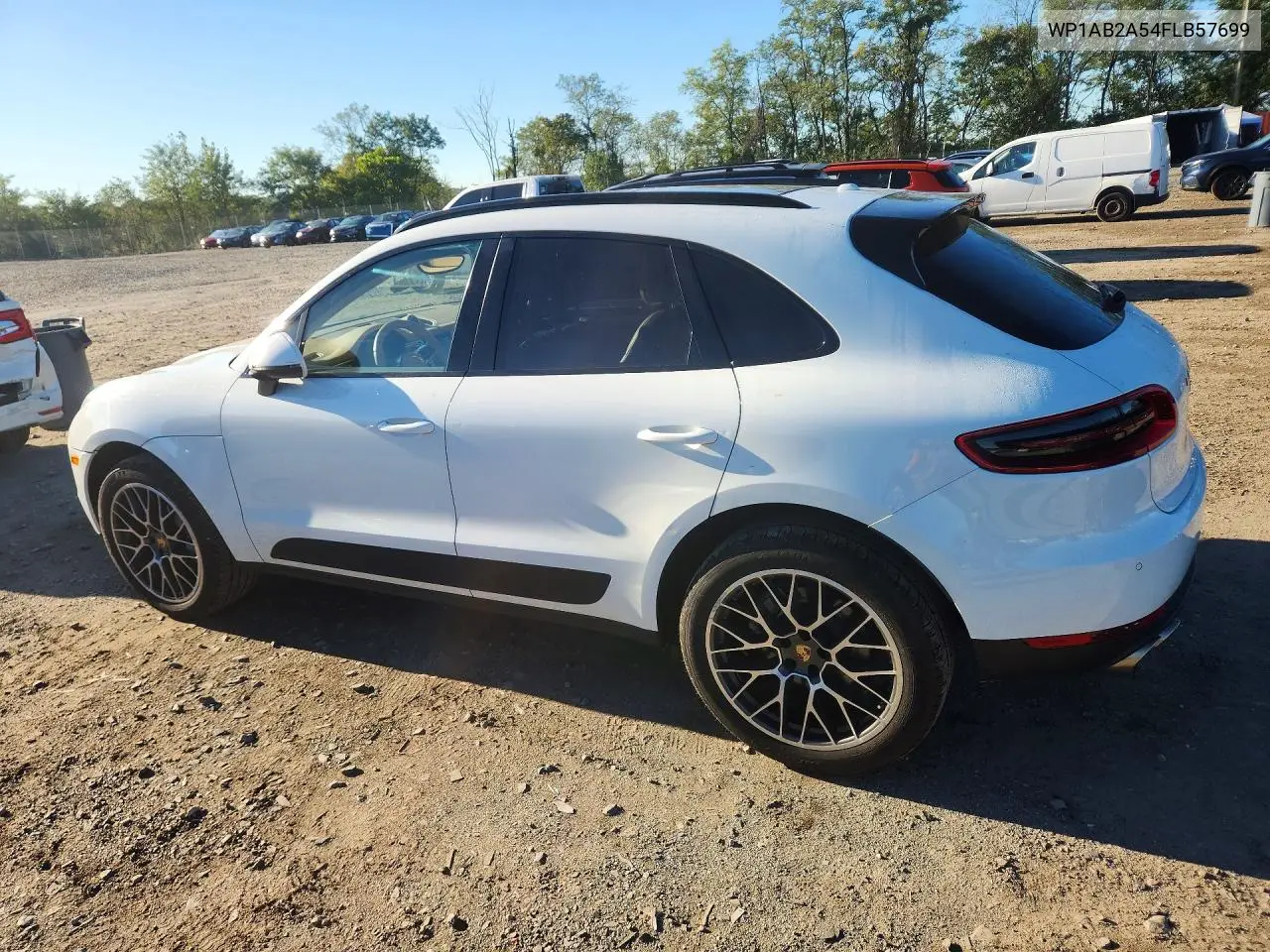 2015 PORSCHE MACAN VIN WP1AB2A54FLB57699 — фото 2