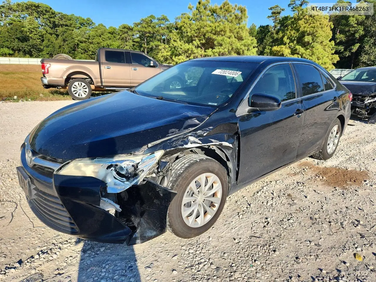 TOYOTA CAMRY 2015, VIN 4T4BF1FK1FR468263