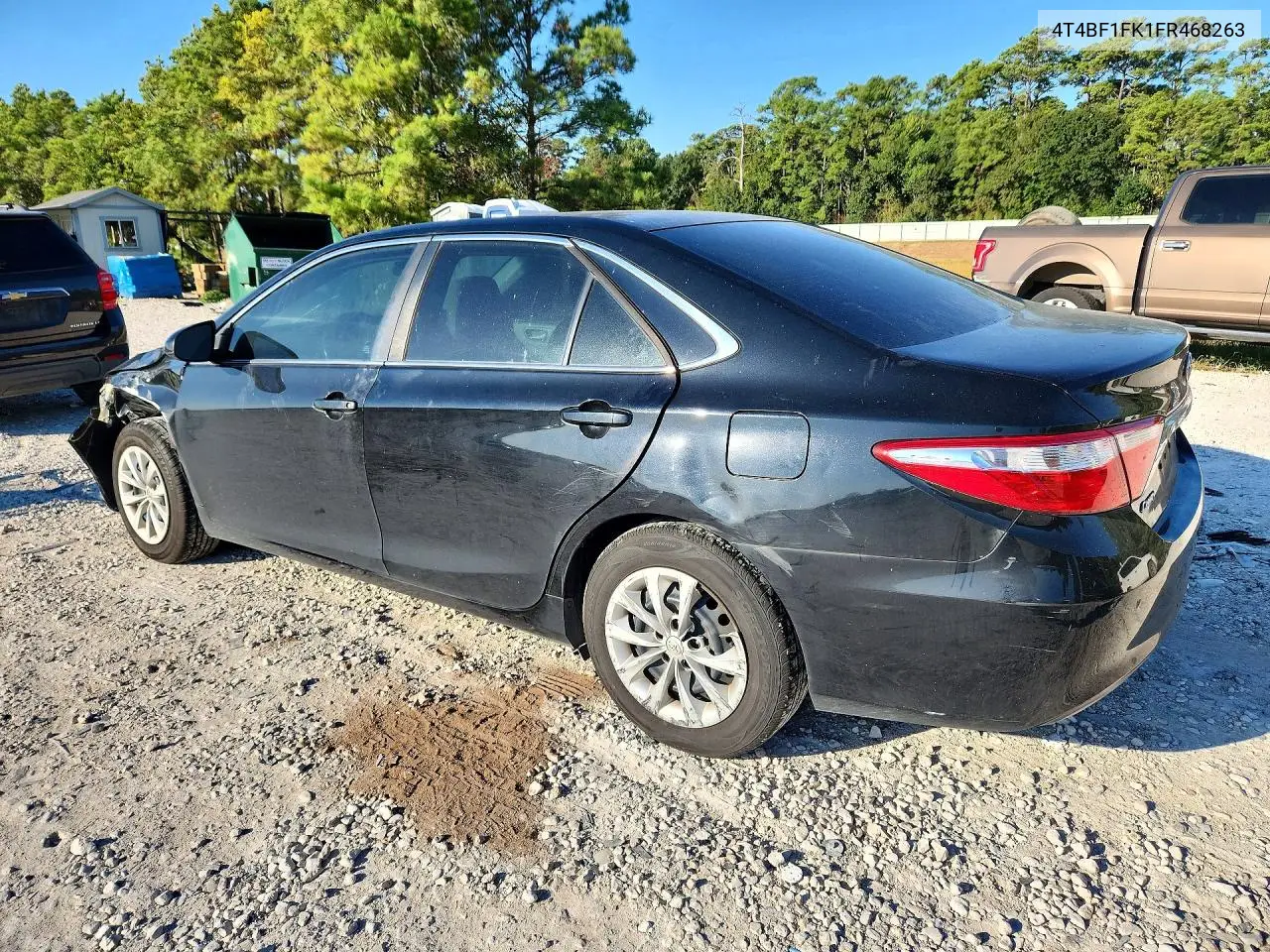 2015 TOYOTA CAMRY VIN 4T4BF1FK1FR468263 — фото 2