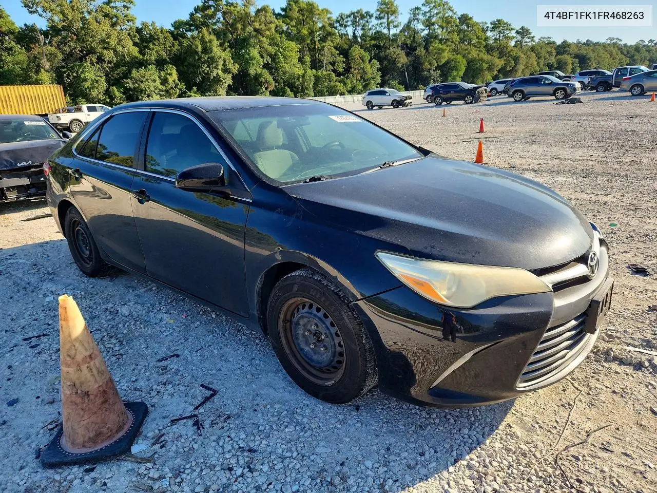 2015 TOYOTA CAMRY VIN 4T4BF1FK1FR468263 — фото 4