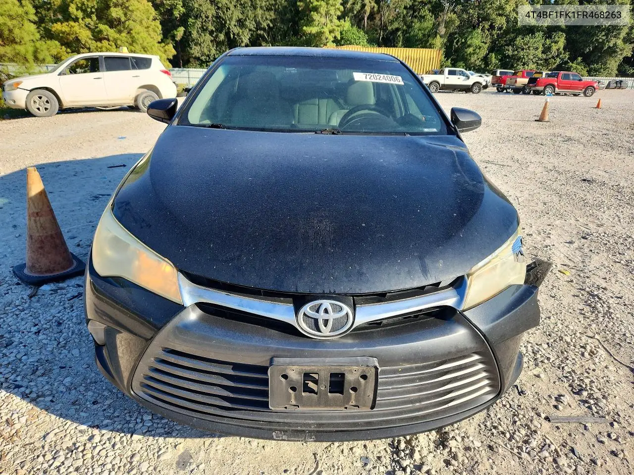 2015 TOYOTA CAMRY VIN 4T4BF1FK1FR468263 — фото 5