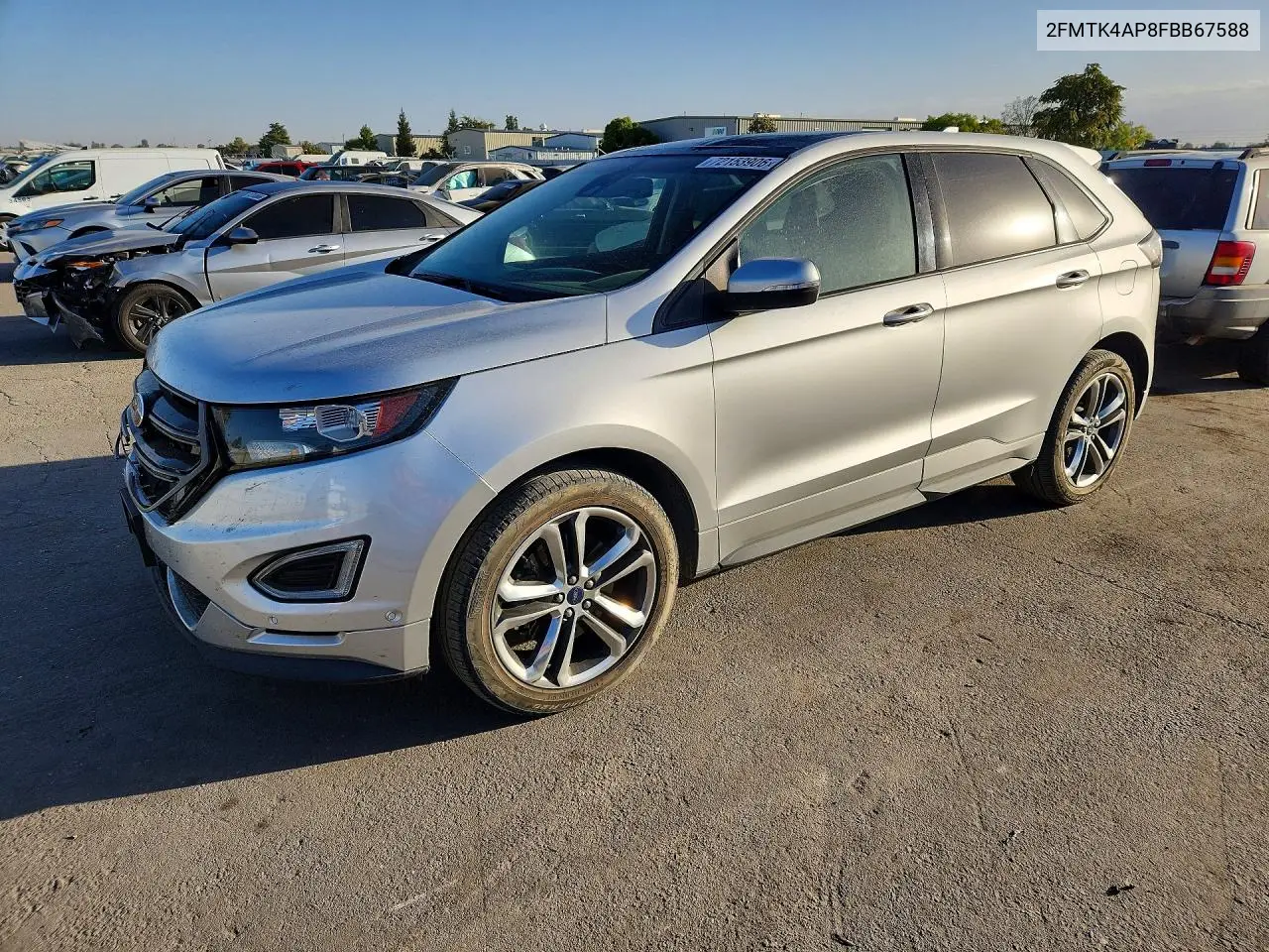 FORD EDGE 2015, VIN 2FMTK4AP8FBB67588