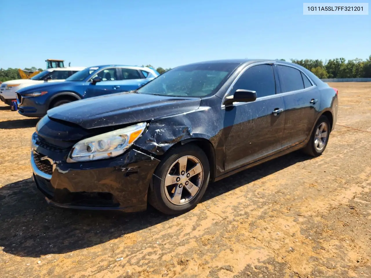 CHEVROLET MALIBU 2015, VIN 1G11A5SL7FF321201
