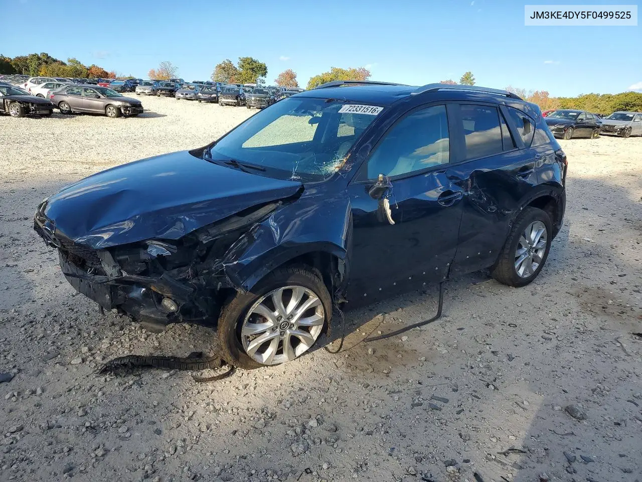 MAZDA CX-5 2015, VIN JM3KE4DY5F0499525