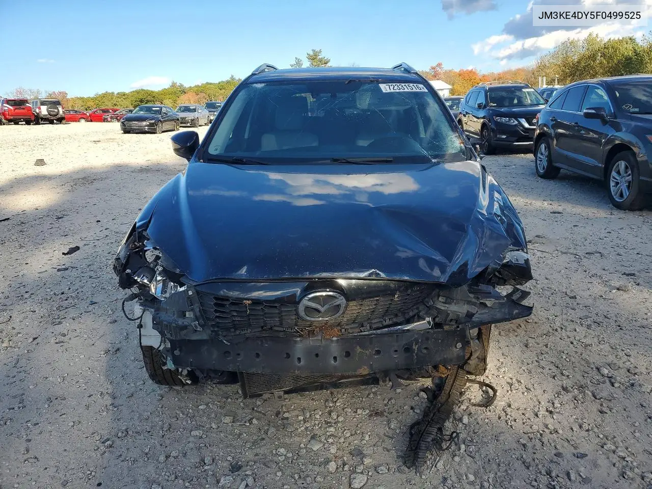 2015 MAZDA CX-5 VIN JM3KE4DY5F0499525 — фото 5
